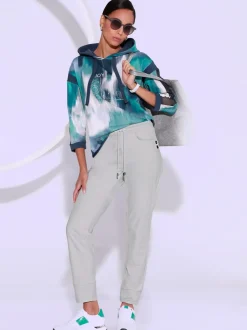 Pantalon jogpant en jersey extensible et confortable à coupe élancée