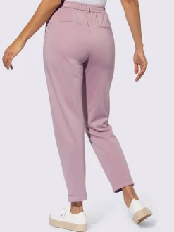 Pantalon jogpant jersey interlock indéformable