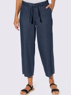 Pantalon large ceinture amovible