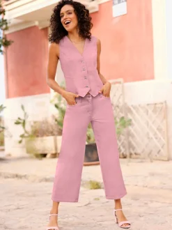 Pantalon large qualité coton