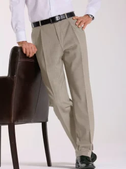 Pantalon à pinces homme coupe classique