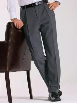Pantalon à pinces homme coupe classique