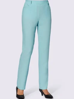 Pantalon plissé ceinture élastique confortable