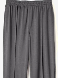 Pantalon plissé jersey fin
