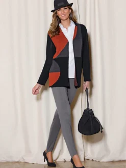 Pantalon plissé jersey fin