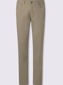 Pantalon 5 poches finition de l’ourlet tendance
