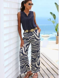 Pantalon poches latérales pratiques