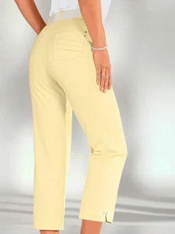 Pantalon sept huit décontracté à poches avant