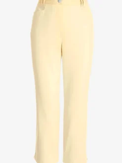Pantalon sept huit décontracté à poches avant
