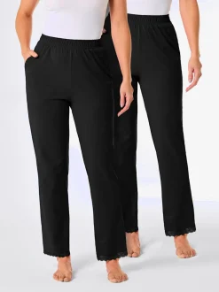 Pantalons jersey fin