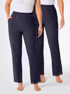 Pantalons jersey fin