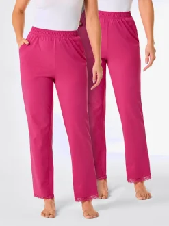 Pantalons jersey fin
