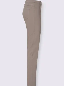 Pantalon slim en matière extensible souple