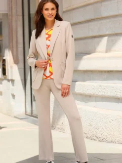 Pantalon sweat en molleton avec poches latérales