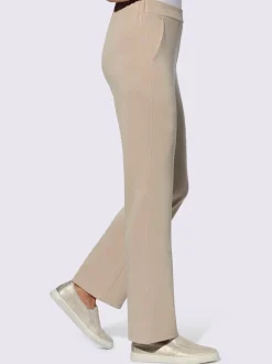 Pantalon sweat en molleton avec poches latérales
