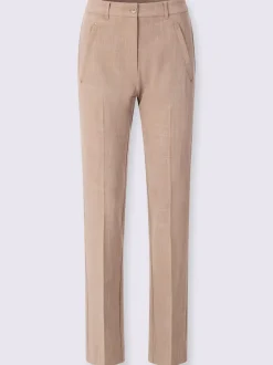 Pantalon tissé forme parfaite grâce à l'élasticité