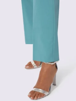 Pantalon tissé 63% lyocell (tencel)