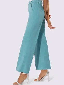Pantalon tissé 63% lyocell (tencel)