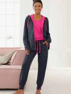 Pantelon de jogging glissières colorées