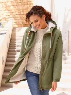 Parka doublure peluchée