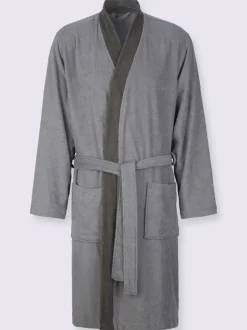 Peignoir pour homme livrée avec la ceinture à nouer