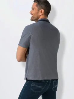 Polo à manches courtes piqué léger et doux