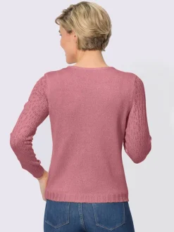 Pull ajouré qualité bouclé légère