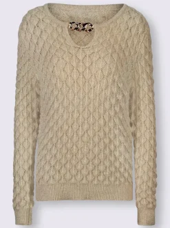 Pull ajouré superbe motif ajouré