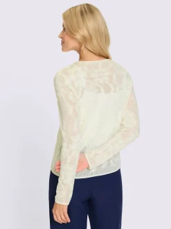Pull ajouré superbe motif ajouré