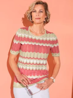 Pull ajouré tricot ajouré