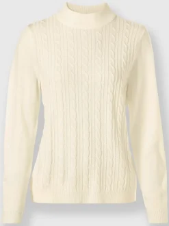 Pull à col montant toucher doux et agréable