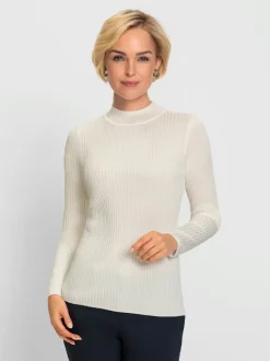 Pull à col montant 65% viscose