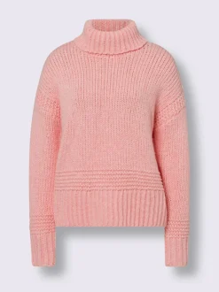 Pull à col roulé 13% laine