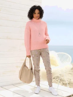 Pull à col roulé 13% laine