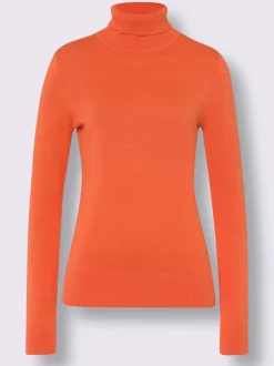 Pull à col roulé superbe basique facile à associer