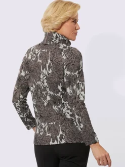 Pull à col roulé 63% viscose