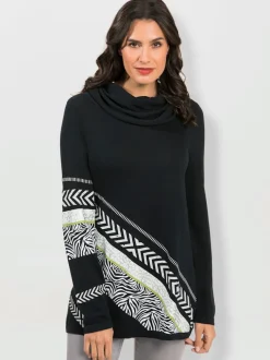 Pull à col roulé 60% viscose