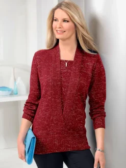 Pull 2 en 1 aspect 2 en 1