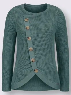 Pull encolure ronde 50% coton