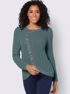 Pull encolure ronde 50% coton