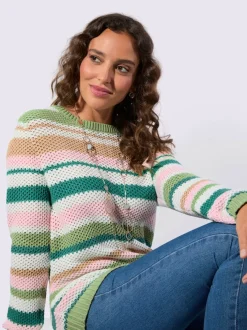 Pull encolure ronde pur coton