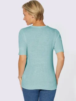 Pull encolure ronde superbe bouclé