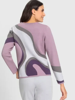 Pull en tricot avec viscose (ecovero)