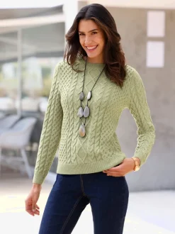 Pull en tricot 50% coton