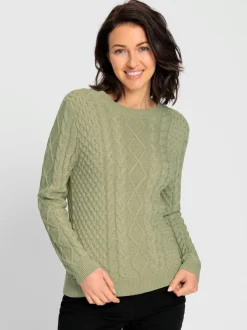 Pull en tricot 50% coton