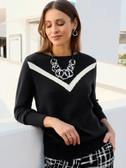Pull en tricot 50% coton