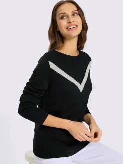 Pull en tricot 50% coton