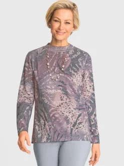 Pull en tricot fin avec viscose