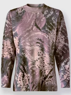 Pull en tricot fin avec viscose