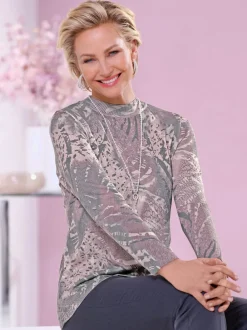 Pull en tricot fin avec viscose